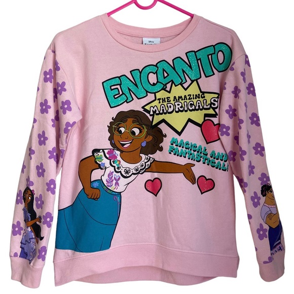 Disney | Encanto Mirabel Madrigal | girl Sweater | Size 14/16 - Run Small - Picture 1 of 14